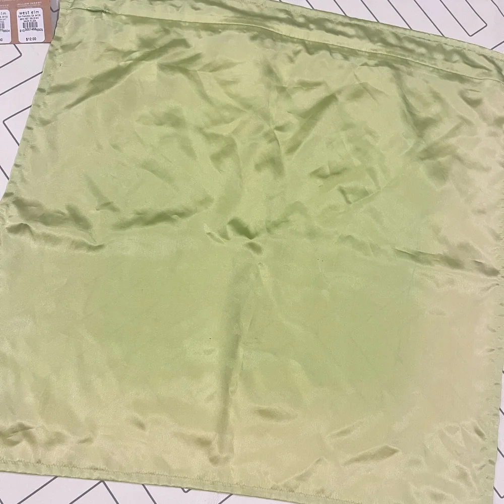 NWT West Elm Silk Square Pillow Case